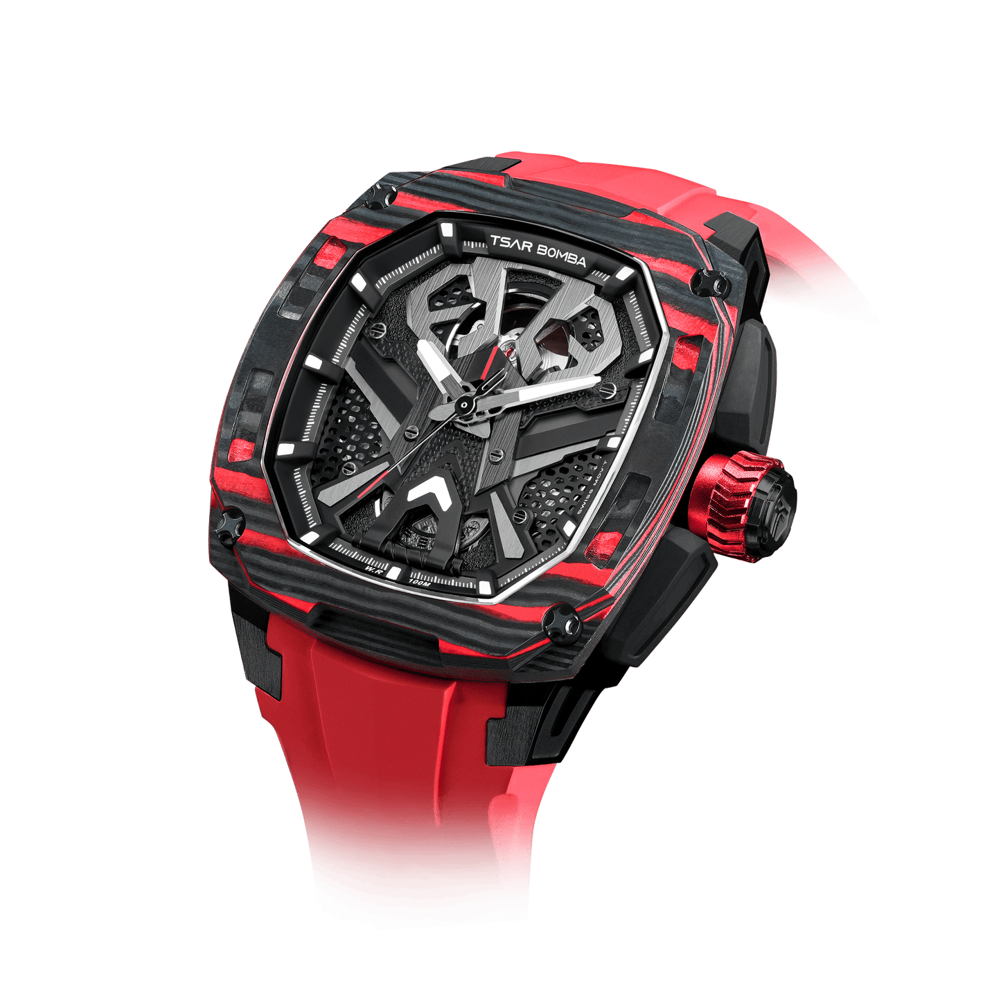 Official Tsar Bomba Dark Matter 3 Interchangeable Swiss Automatic Watch - TB8603 - Top G Watches