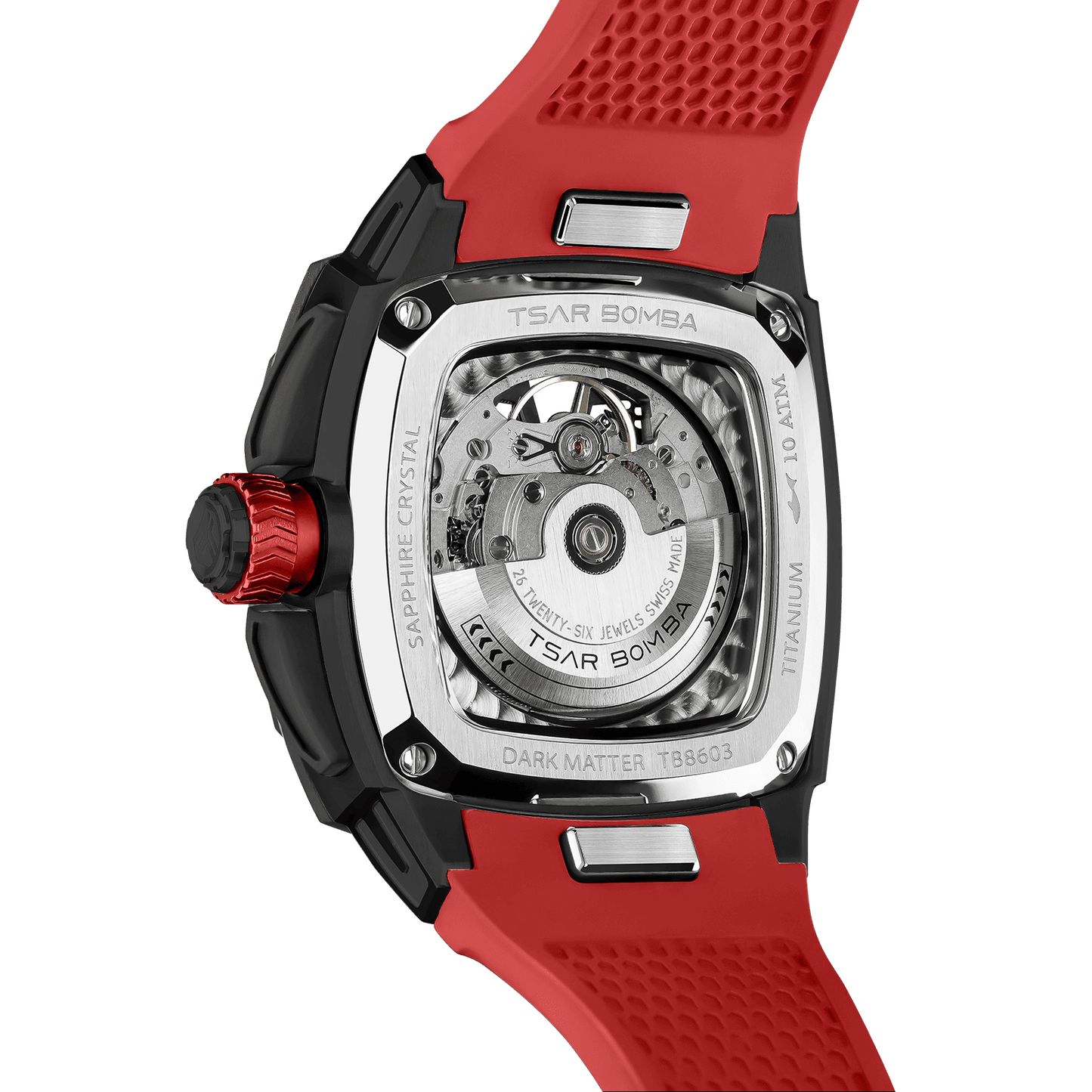 Official Tsar Bomba Dark Matter 3 Interchangeable Swiss Automatic Watch - TB8603 - Top G Watches