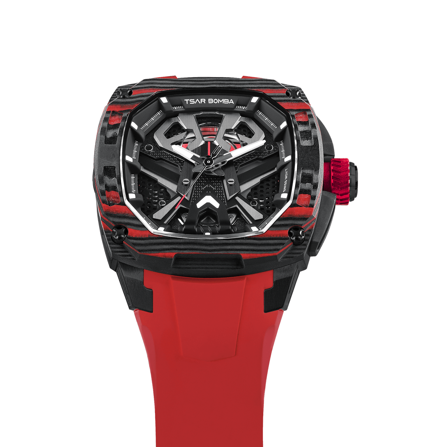 Official Tsar Bomba Dark Matter 3 Interchangeable Swiss Automatic Watch - TB8603 - Top G Watches