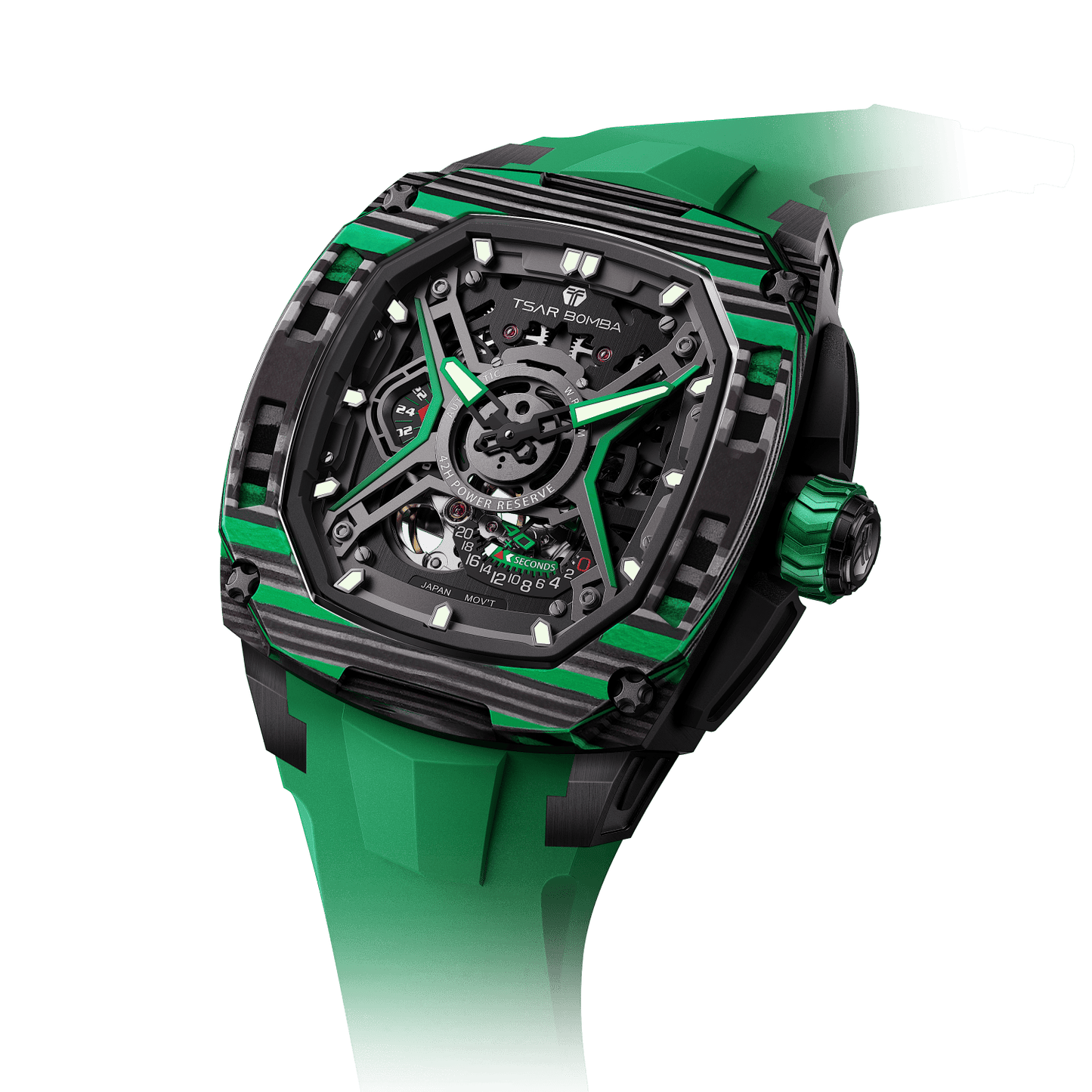 Official Tsar Bomba Dark Matter 5 Automatic Watch - TB8605 - Top G Watches