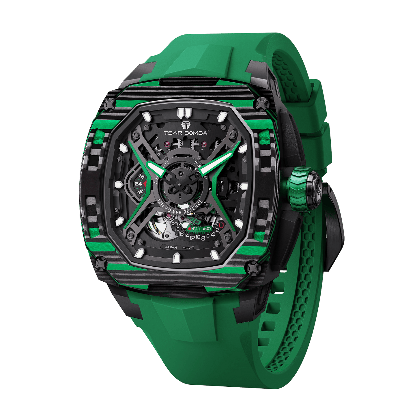 Official Tsar Bomba Dark Matter 5 Automatic Watch - TB8605 - Top G Watches