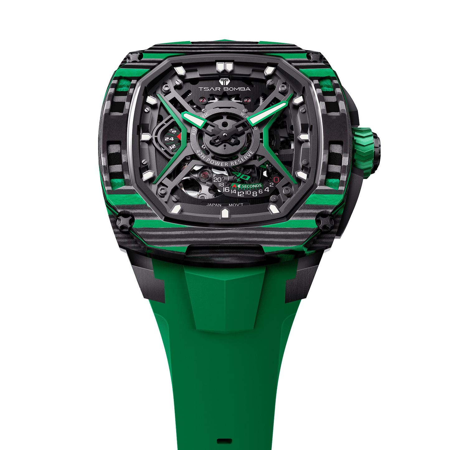 Official Tsar Bomba Dark Matter 5 Automatic Watch - TB8605 - Top G Watches