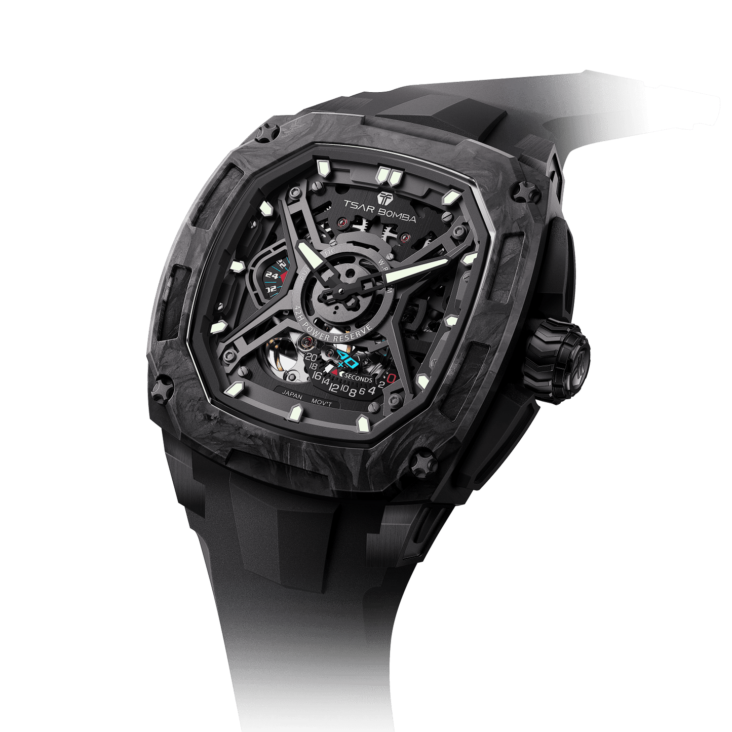 Official Tsar Bomba Dark Matter 5 Automatic Watch - TB8605 - Top G Watches