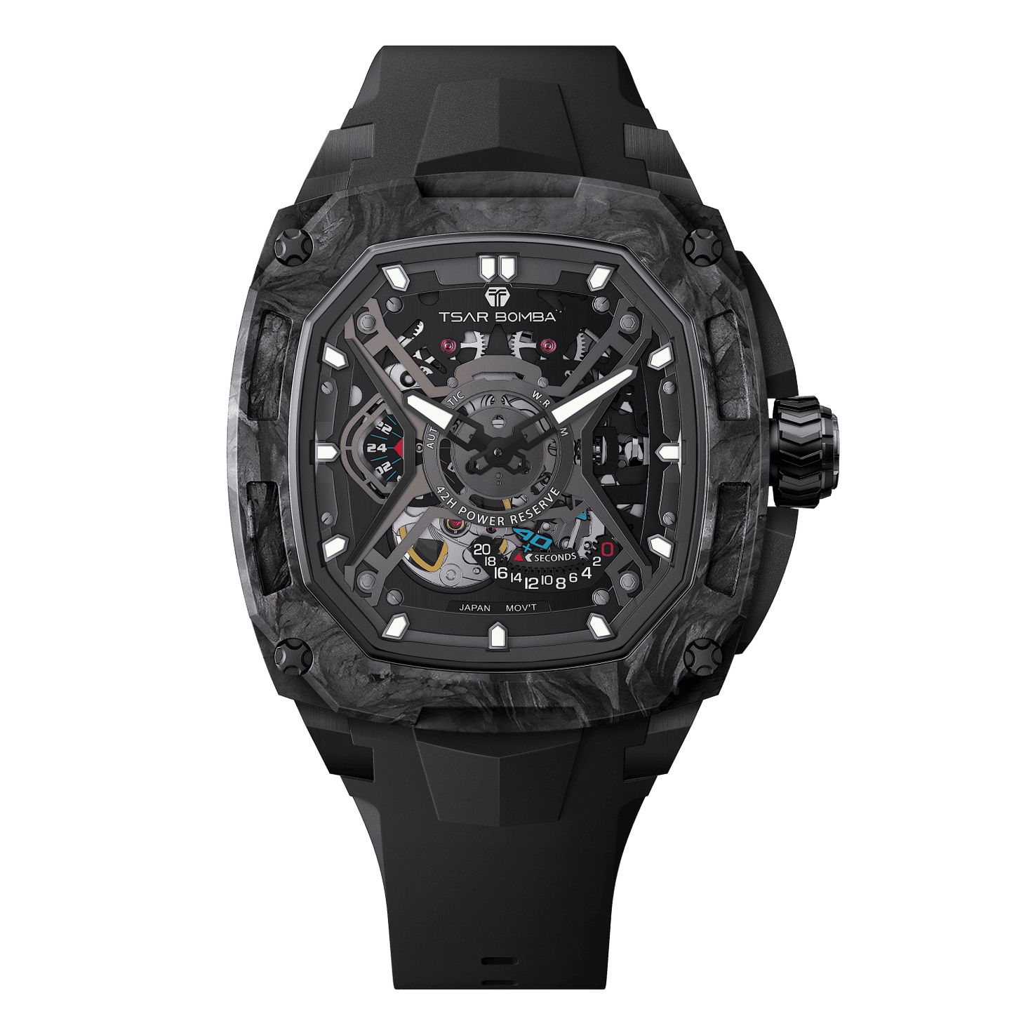 Official Tsar Bomba Dark Matter 5 Automatic Watch - TB8605 - Top G Watches