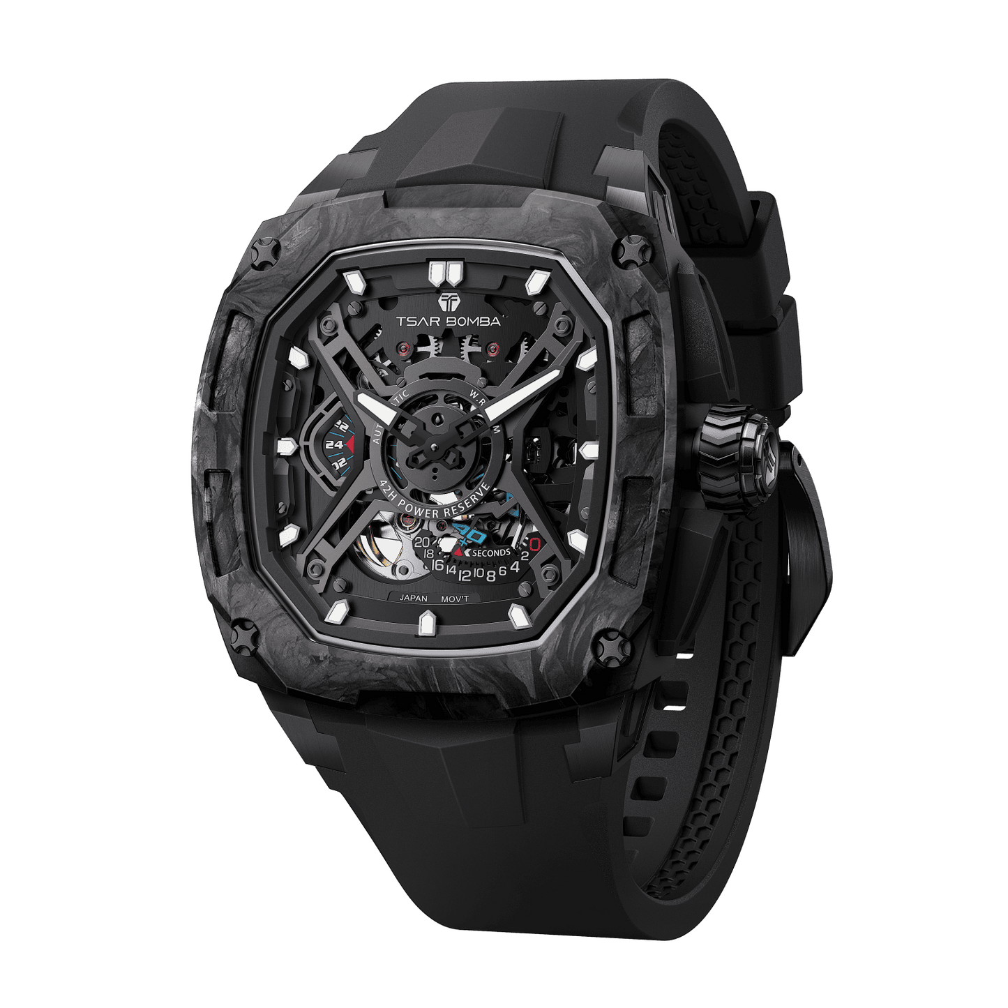 Official Tsar Bomba Dark Matter 5 Automatic Watch - TB8605 - Top G Watches