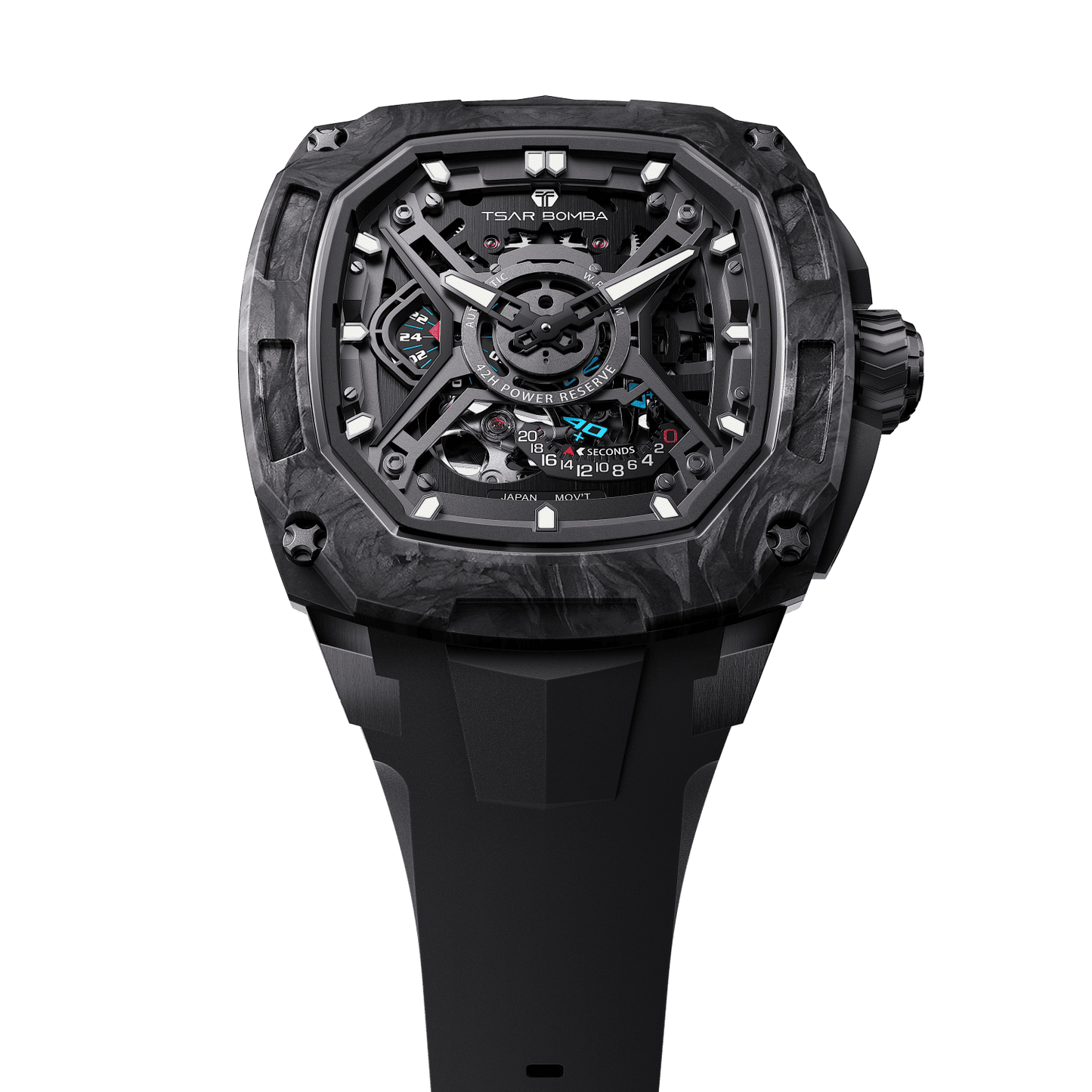 Official Tsar Bomba Dark Matter 5 Automatic Watch - TB8605 - Top G Watches