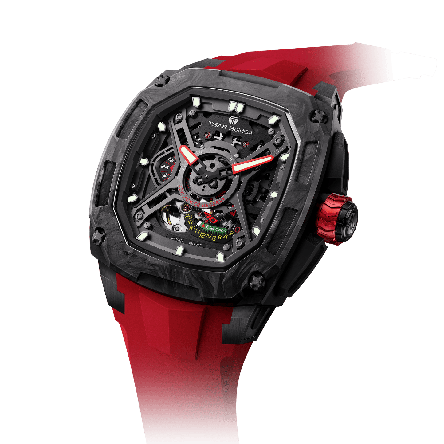 Official Tsar Bomba Dark Matter 5 Automatic Watch - TB8605 - Top G Watches
