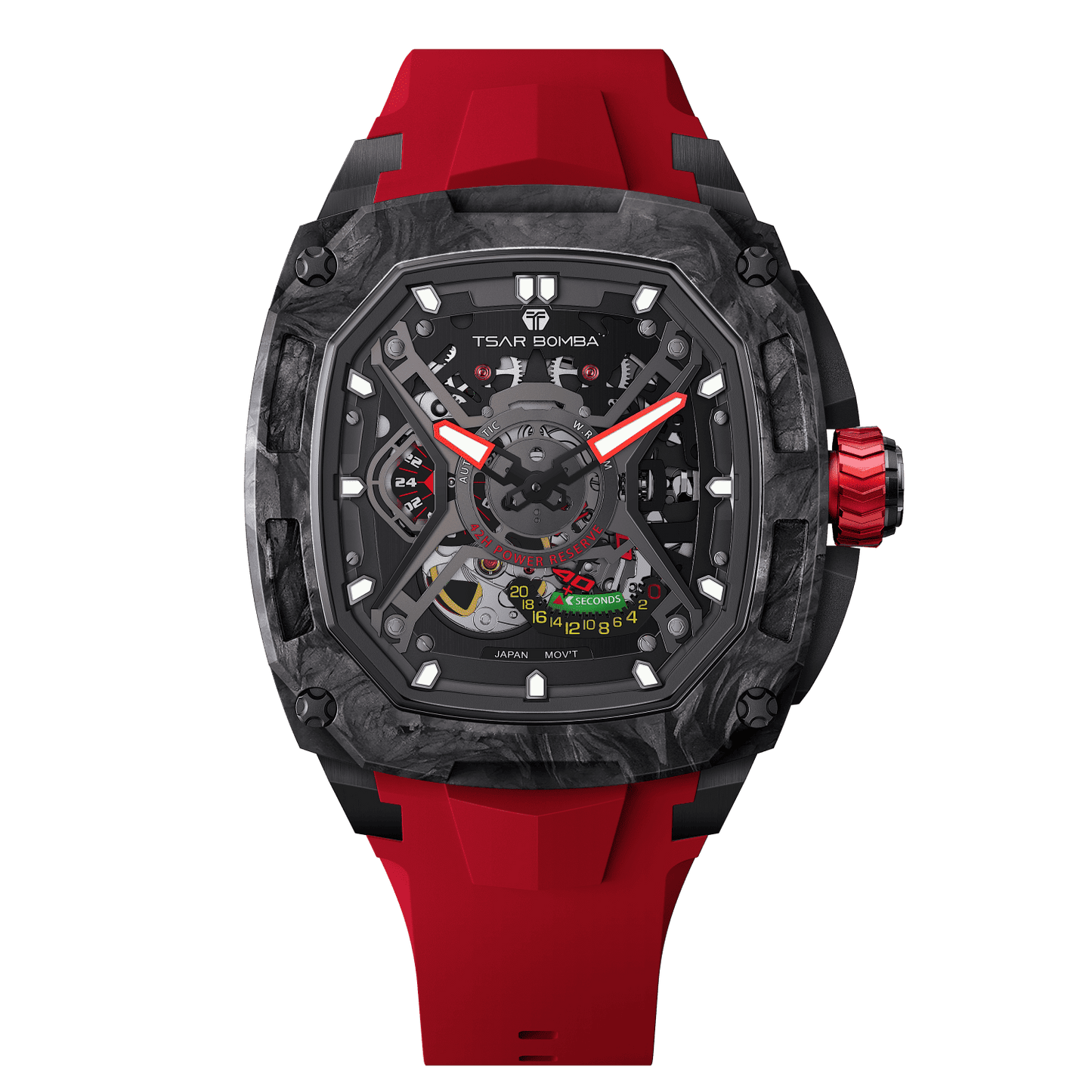 Official Tsar Bomba Dark Matter 5 Automatic Watch - TB8605 - Top G Watches
