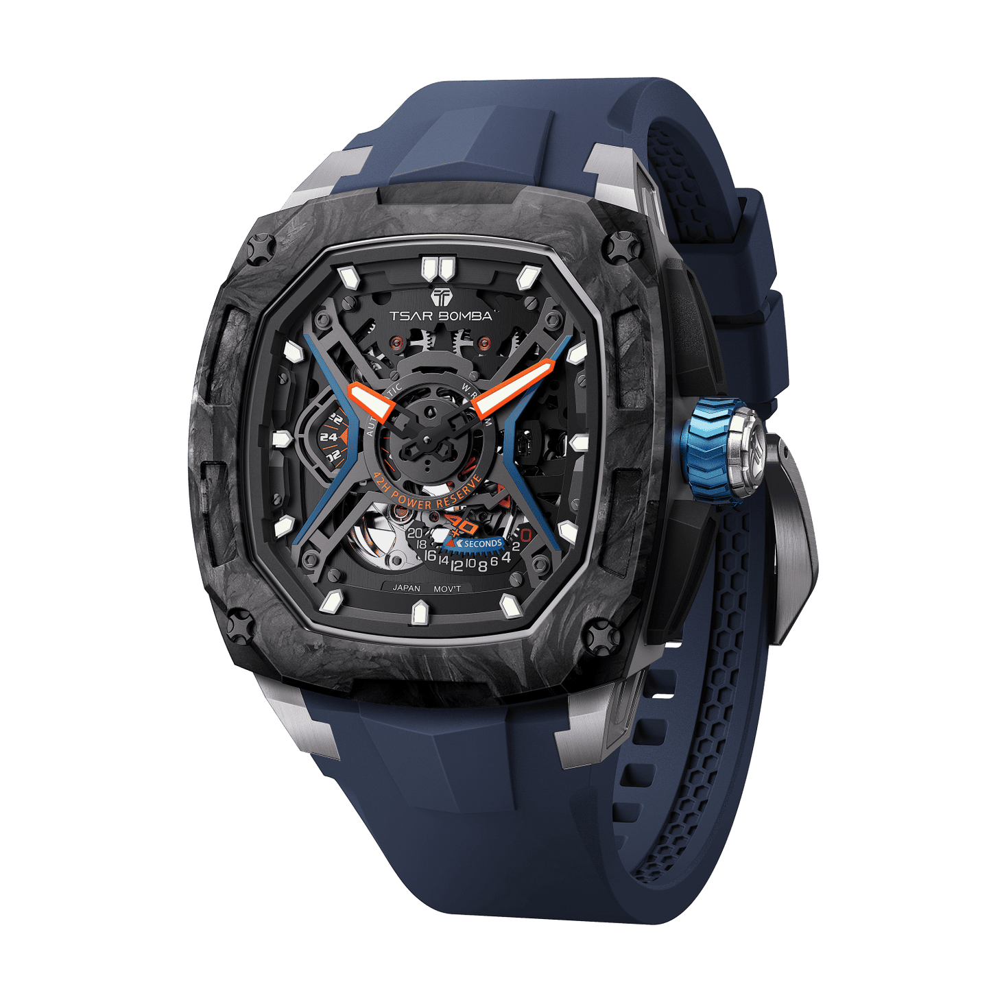Official Tsar Bomba Dark Matter 5 Automatic Watch - TB8605 - Top G Watches