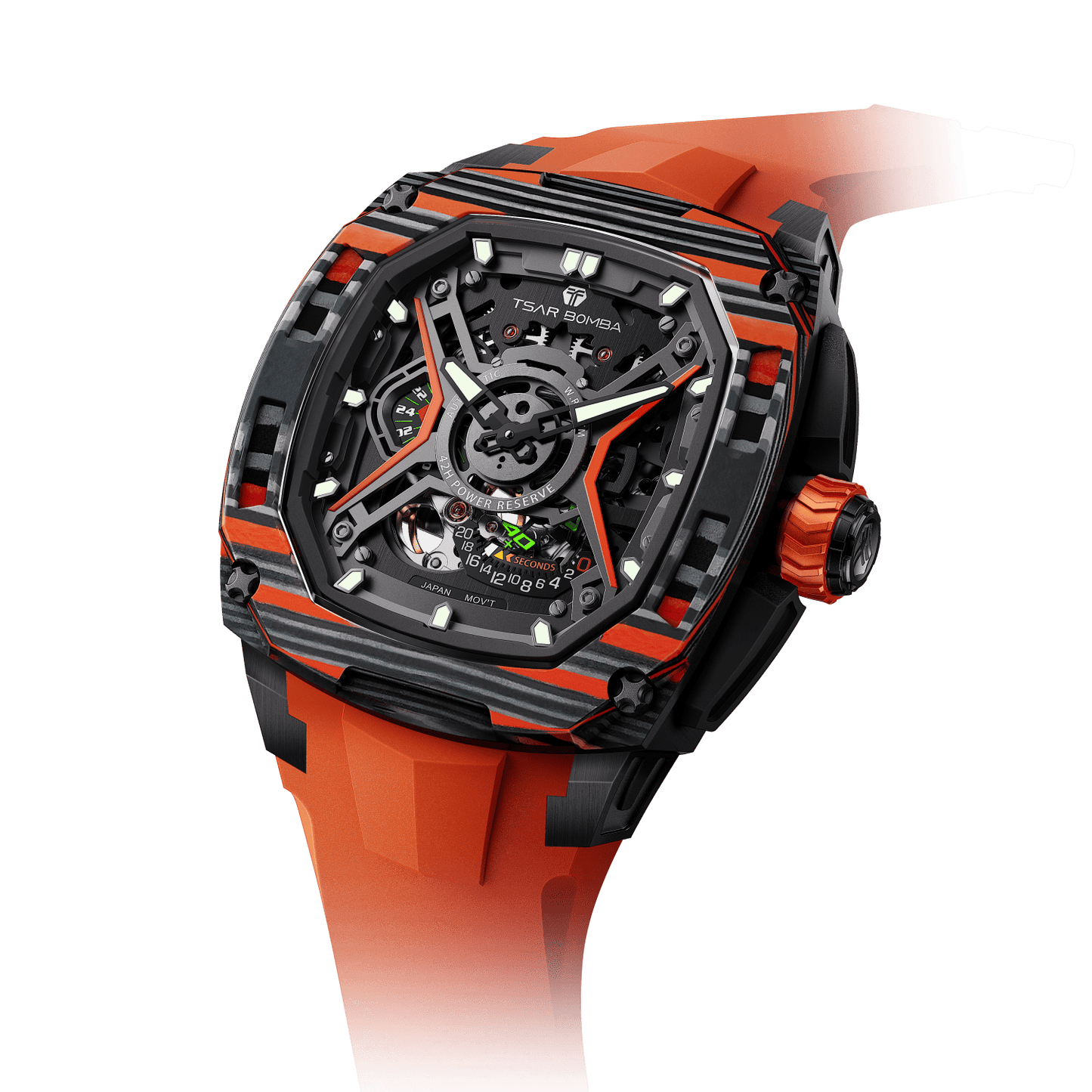 Official Tsar Bomba Dark Matter 5 Automatic Watch - TB8605 - Top G Watches