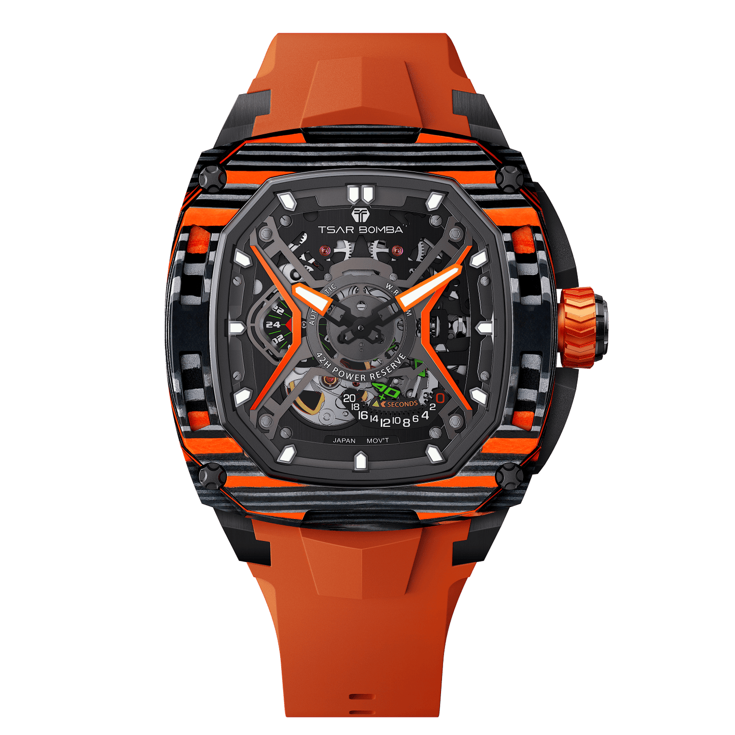 Official Tsar Bomba Dark Matter 5 Automatic Watch - TB8605 - Top G Watches