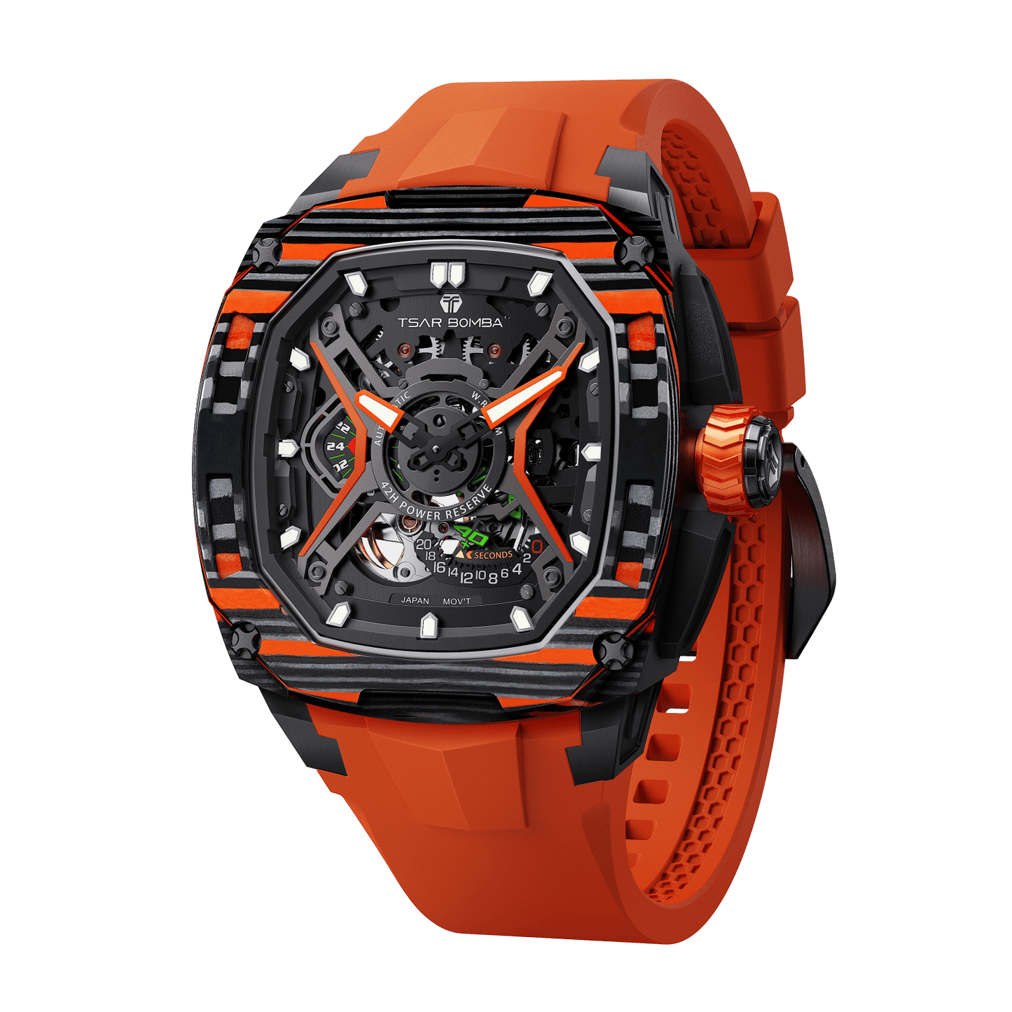 Official Tsar Bomba Dark Matter 5 Automatic Watch - TB8605 - Top G Watches