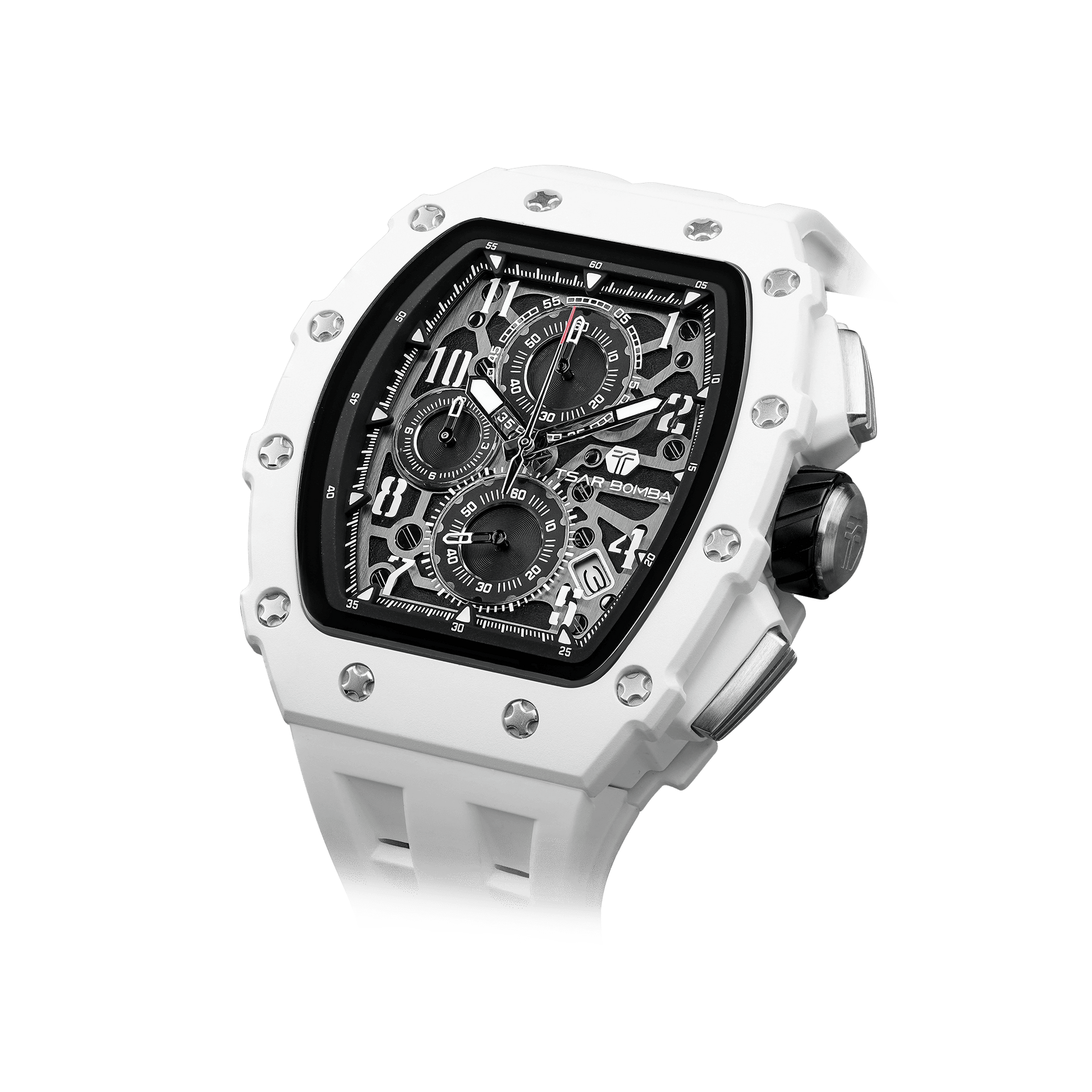 Official Tsar Bomba Elemental Series-Bio-Ceramic Quartz Watch TB8204B - Top G Watches