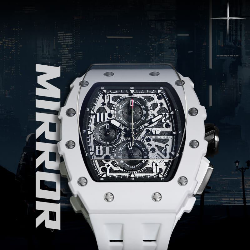 Official Tsar Bomba Elemental Series-Bio-Ceramic Quartz Watch TB8204B - Top G Watches