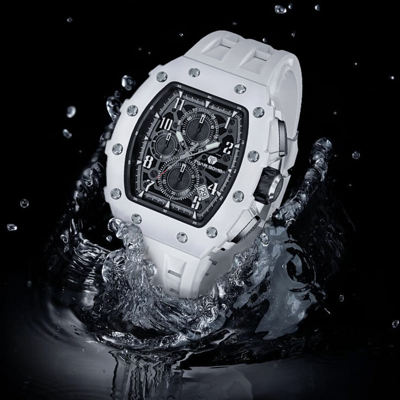 Official Tsar Bomba Elemental Series-Bio-Ceramic Quartz Watch TB8204B - Top G Watches