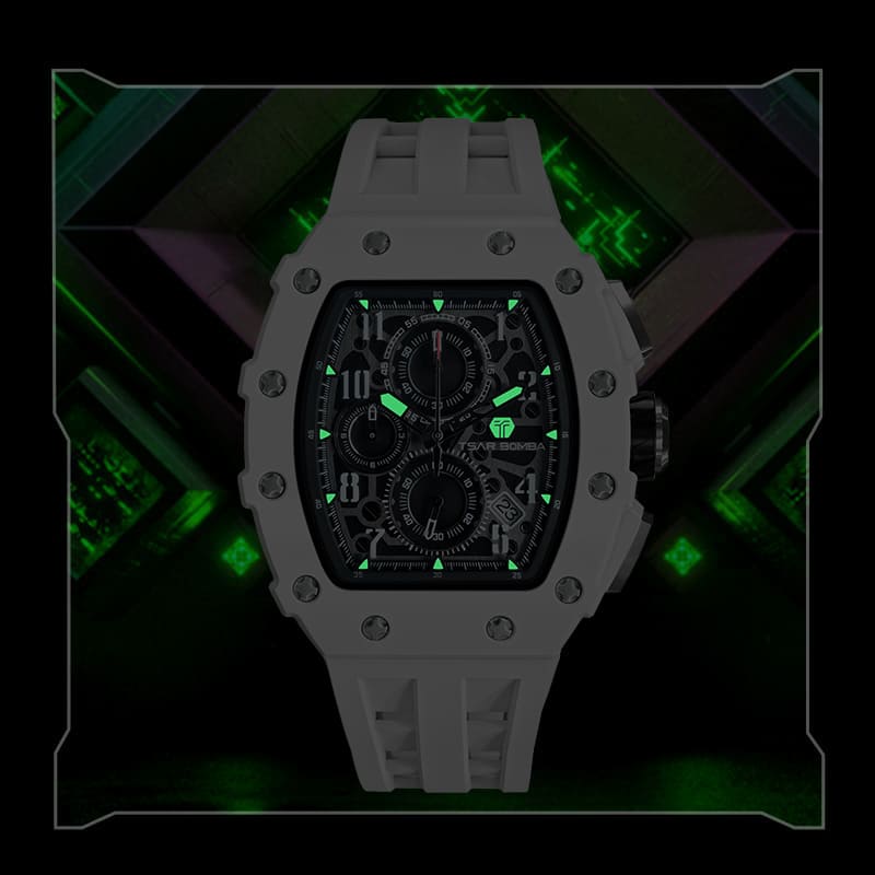 Official Tsar Bomba Elemental Series-Bio-Ceramic Quartz Watch TB8204B - Top G Watches