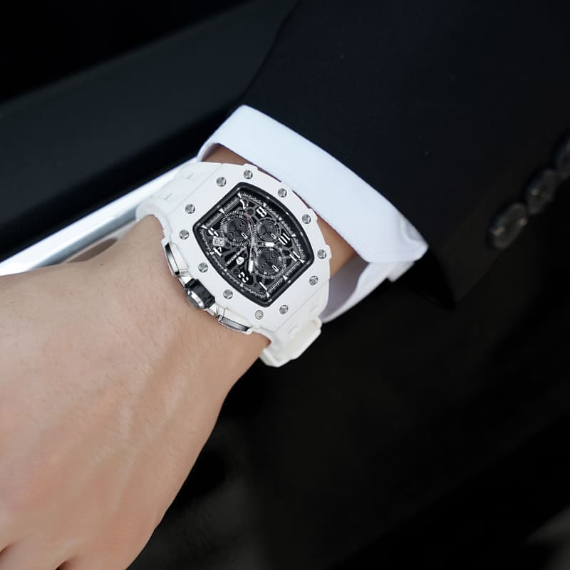 Official Tsar Bomba Elemental Series-Bio-Ceramic Quartz Watch TB8204B - Top G Watches