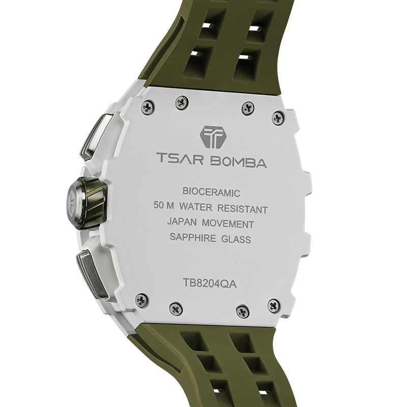 Official Tsar Bomba Elemental Series-Calendar Arabic Series - TB8204QA - Top G Watches