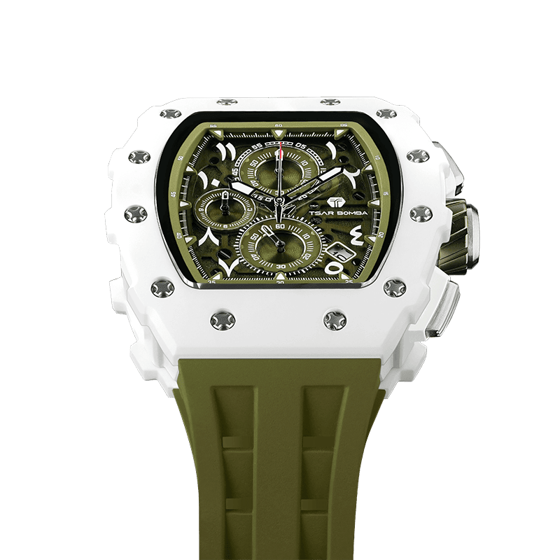 Official Tsar Bomba Elemental Series-Calendar Arabic Series - TB8204QA - Top G Watches