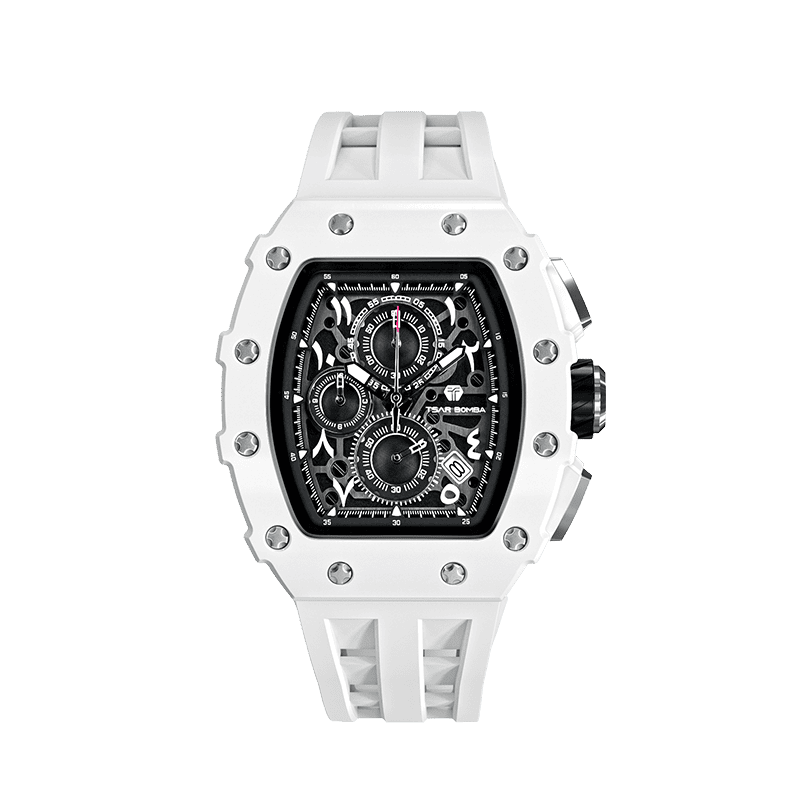 Official Tsar Bomba Elemental Series-Calendar Arabic Series - TB8204QA - Top G Watches