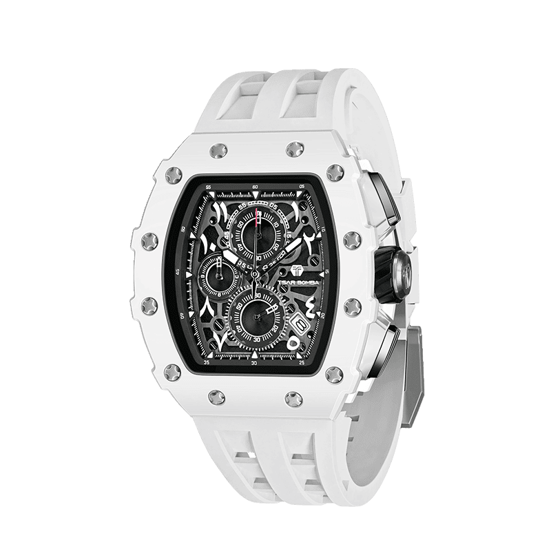 Official Tsar Bomba Elemental Series-Calendar Arabic Series - TB8204QA - Top G Watches