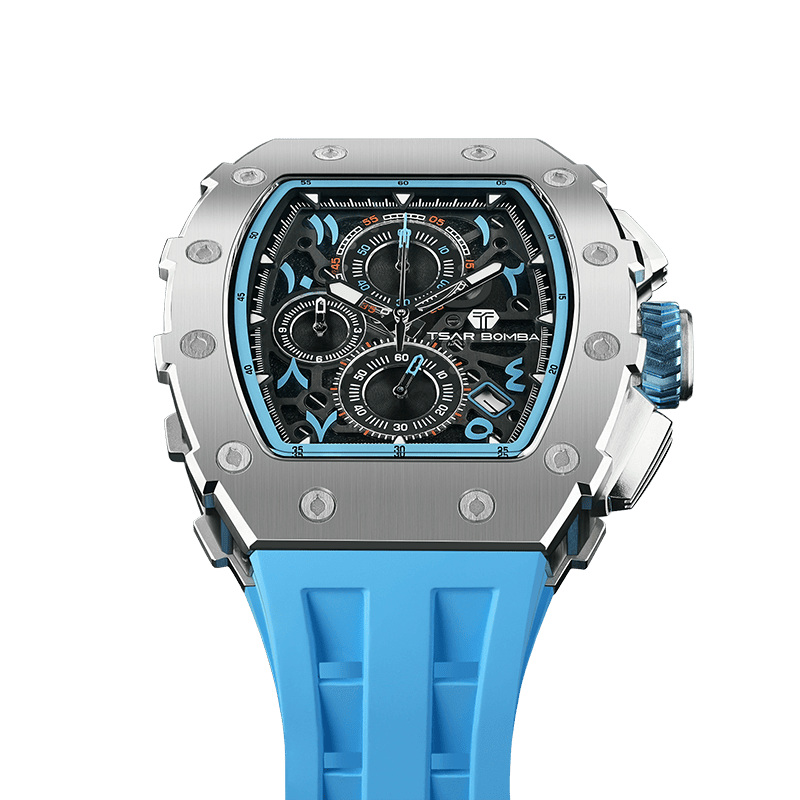 Official Tsar Bomba Elemental Series-Calendar Arabic Series - TB8204QA - Top G Watches