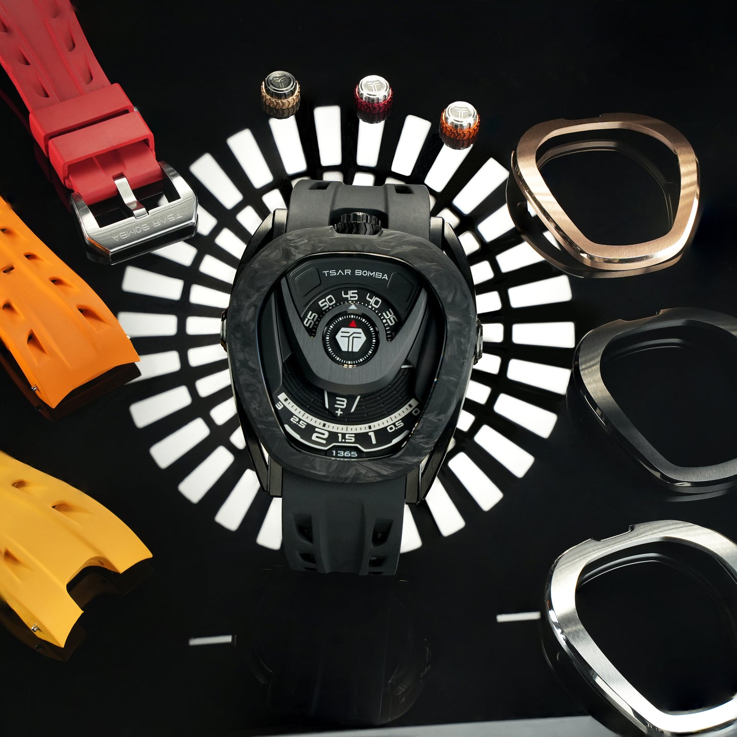 Official TSAR BOMBA Reactor-Interchangeable Luxury Automatic Watch TB8213 - Top G Watches