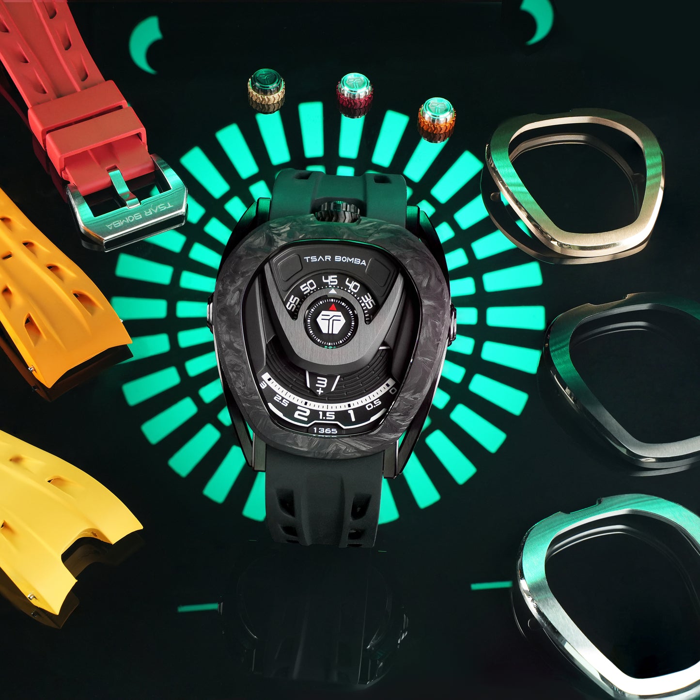 Official TSAR BOMBA Reactor-Interchangeable Luxury Automatic Watch TB8213 - Top G Watches