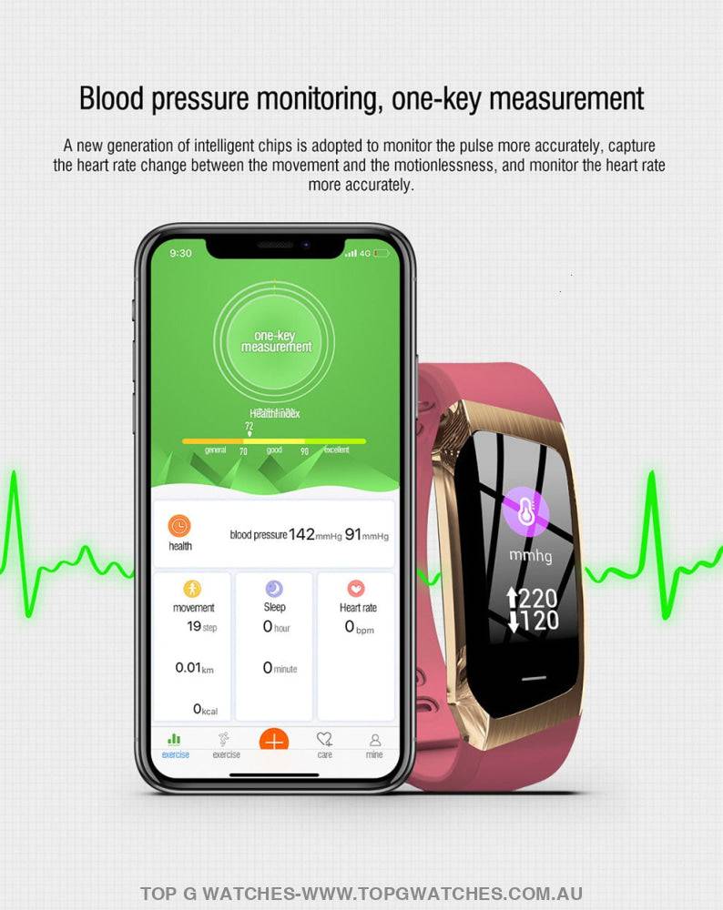 Unique LED Screen Missgoal Waterproof Business Sports Health Fitness Smart Wristwatch - Top G Watches