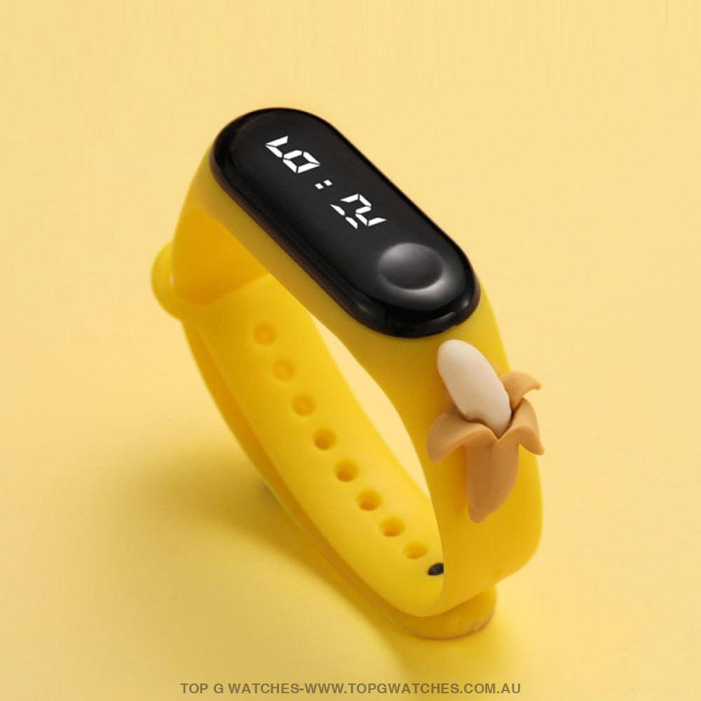 Waterproof Smart Touch Screen Digital Led Cartoon Sports Kid's Watch - Top G Watches