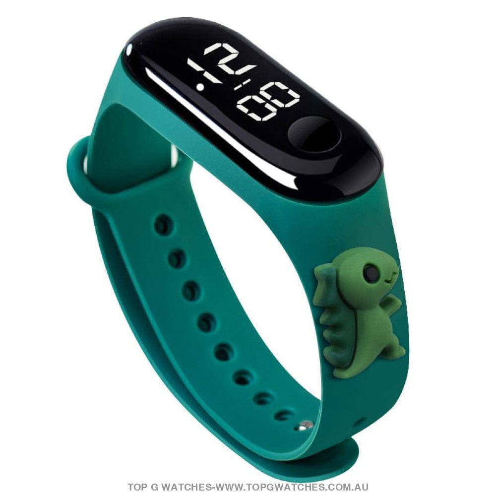 Waterproof Smart Touch Screen Digital Led Cartoon Sports Kid's Watch - Top G Watches