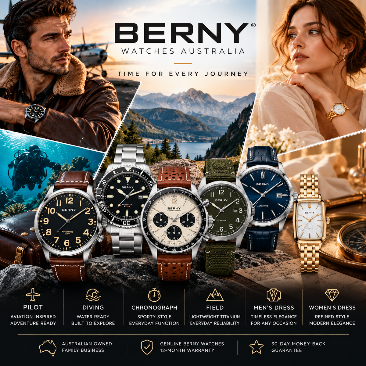 BERNY Watches Australia