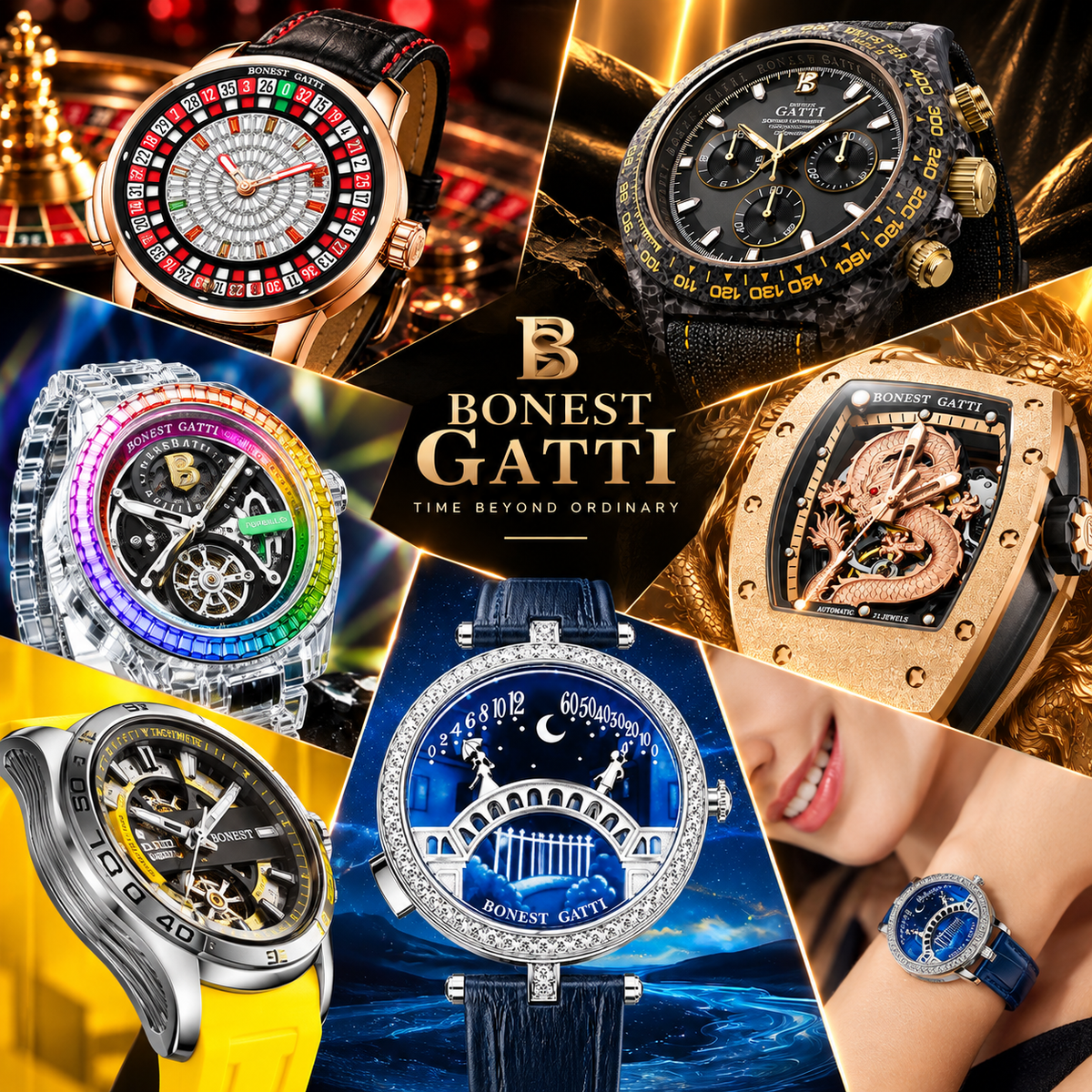 Bonest Gatti Watches Australia Collection by Top G Watches Australia