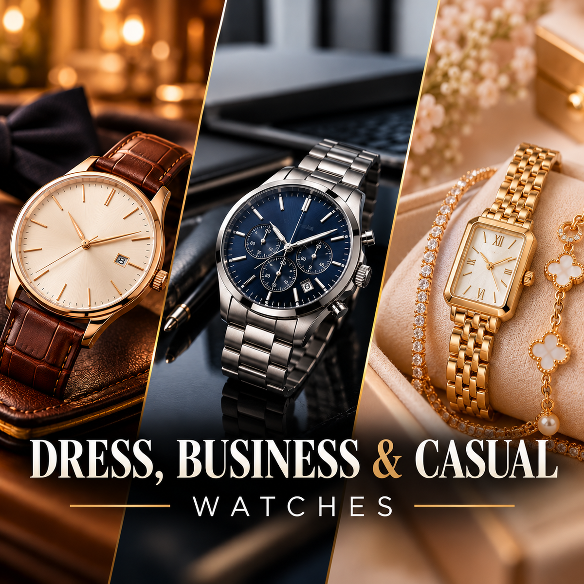 Dress, Business & Casual Watches