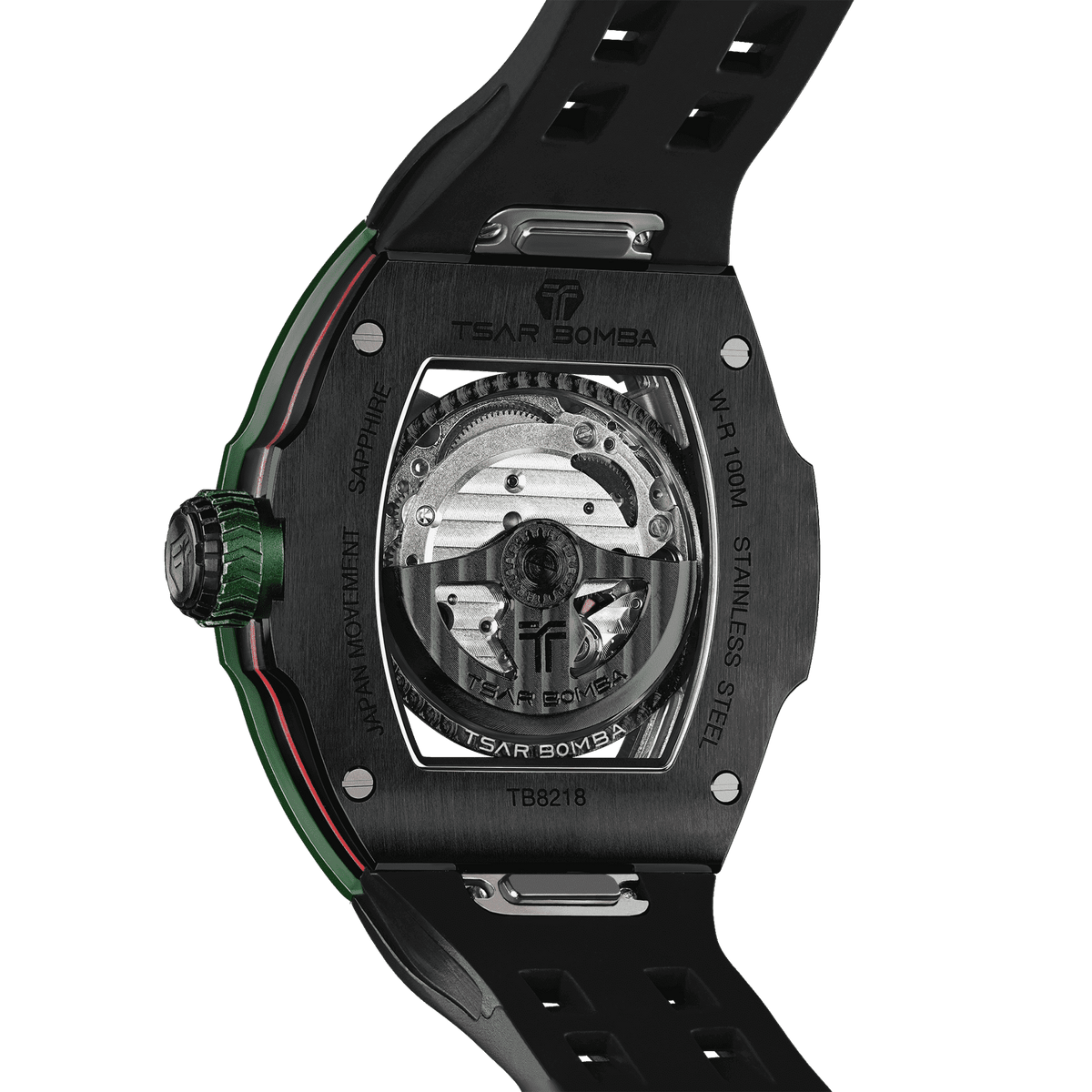 Official TSAR BOMBA TB8218 Atomic Automatic Watch – Interchangeable Collection