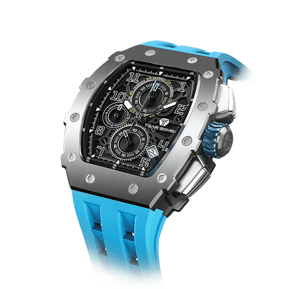 Official TSAR BOMBA Elemental Series TB8204Q – Calendar & Chronograph Watch