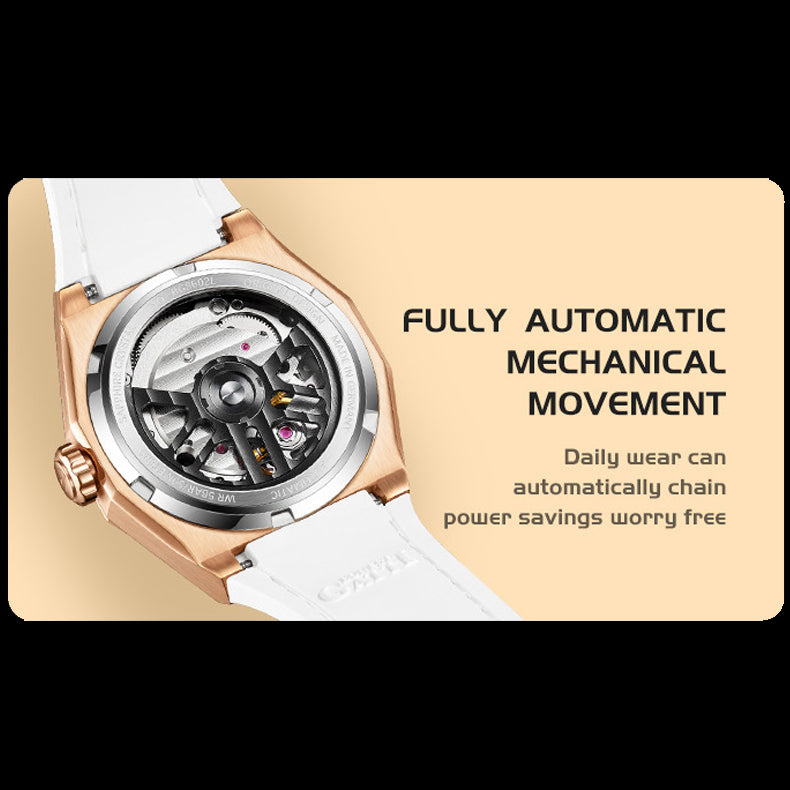 Bonest Gatti BG8902 Diamond Bezel – Citizen Automatic Women’s Watch - Top G Watches