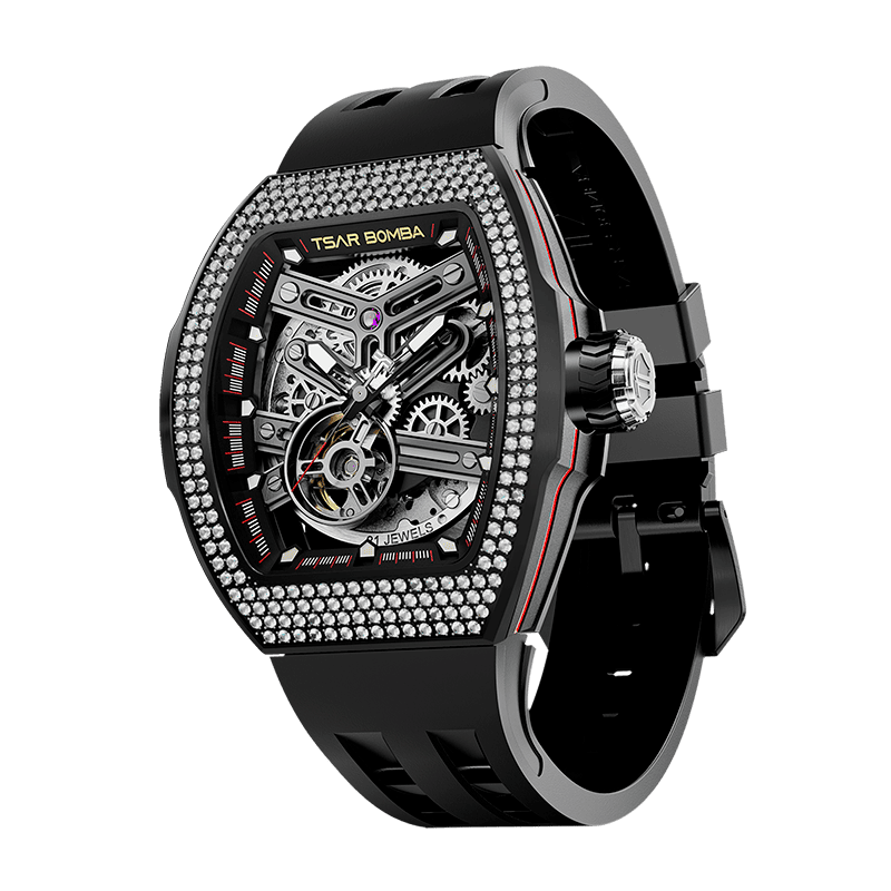 Official Tsar Bomba Atomic-Interchangeable Luxury Mechanical Watch – TB8218