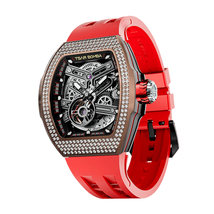 Official TSAR BOMBA TB8218 Atomic Automatic Watch – Interchangeable Collection