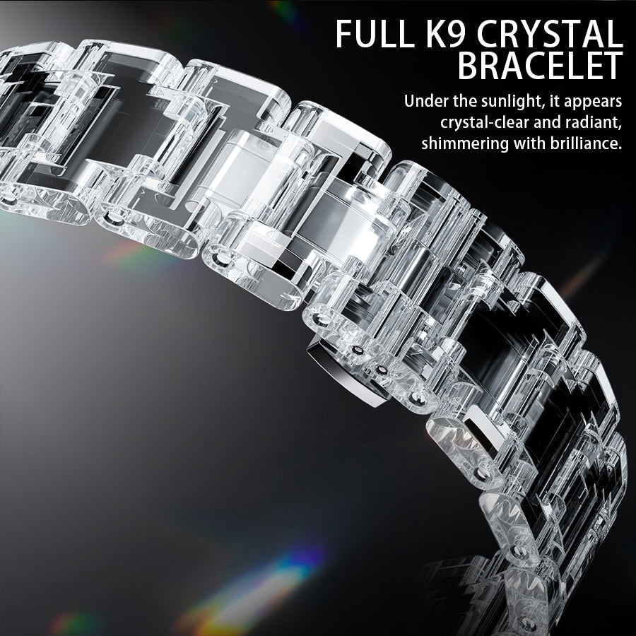 Bonest Gatti BG7002 Rainbow Tourbillon – Transparent K9 Crystal Masterpiece Watch - Top G Watches