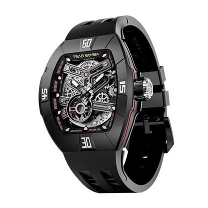 Official TSAR BOMBA TB8218 Atomic Automatic Watch – Interchangeable Collection