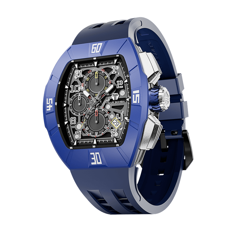 Official TSAR BOMBA – Atomic Interchangeable Luxury Calendar Watch TB8214