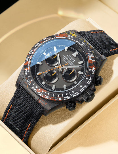 Bonest Gatti BG9010 Carbon Fibre Automatic Chronograph – Sport-Precision Craft - Top G Watches
