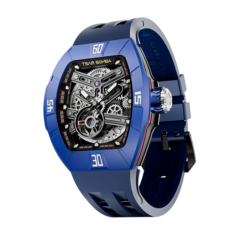 Official Tsar Bomba Atomic-Interchangeable Luxury Mechanical Watch – TB8218