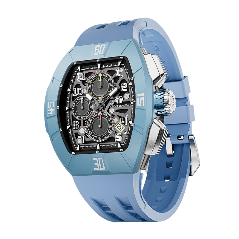 Official TSAR BOMBA – Atomic Interchangeable Luxury Calendar Watch TB8214