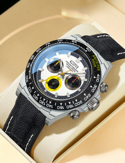 Bonest Gatti BG9010 Carbon Fibre Automatic Chronograph – Sport-Precision Craft - Top G Watches