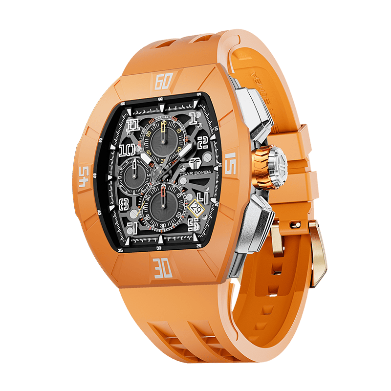 Official TSAR BOMBA – Atomic Interchangeable Luxury Calendar Watch TB8214