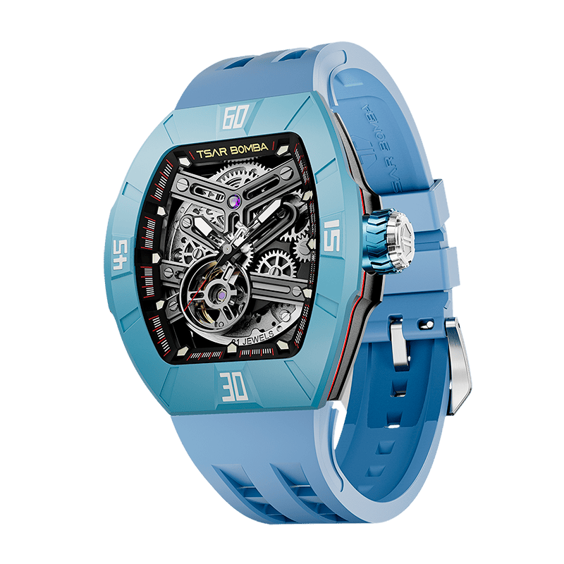 Official TSAR BOMBA TB8218 Atomic Automatic Watch – Interchangeable Collection