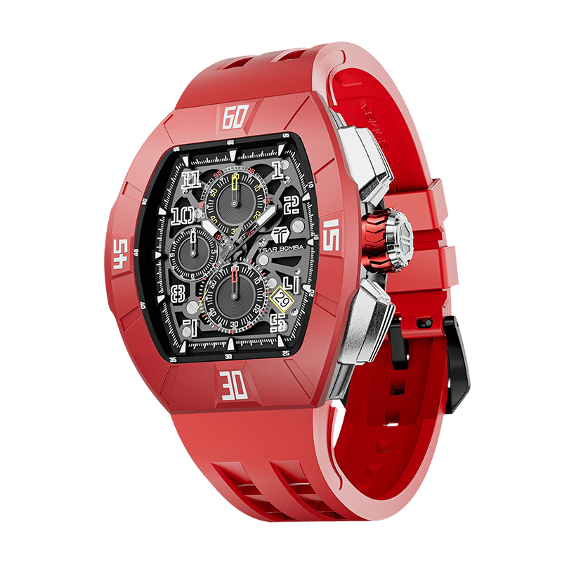Official TSAR BOMBA – Atomic Interchangeable Luxury Calendar Watch TB8214
