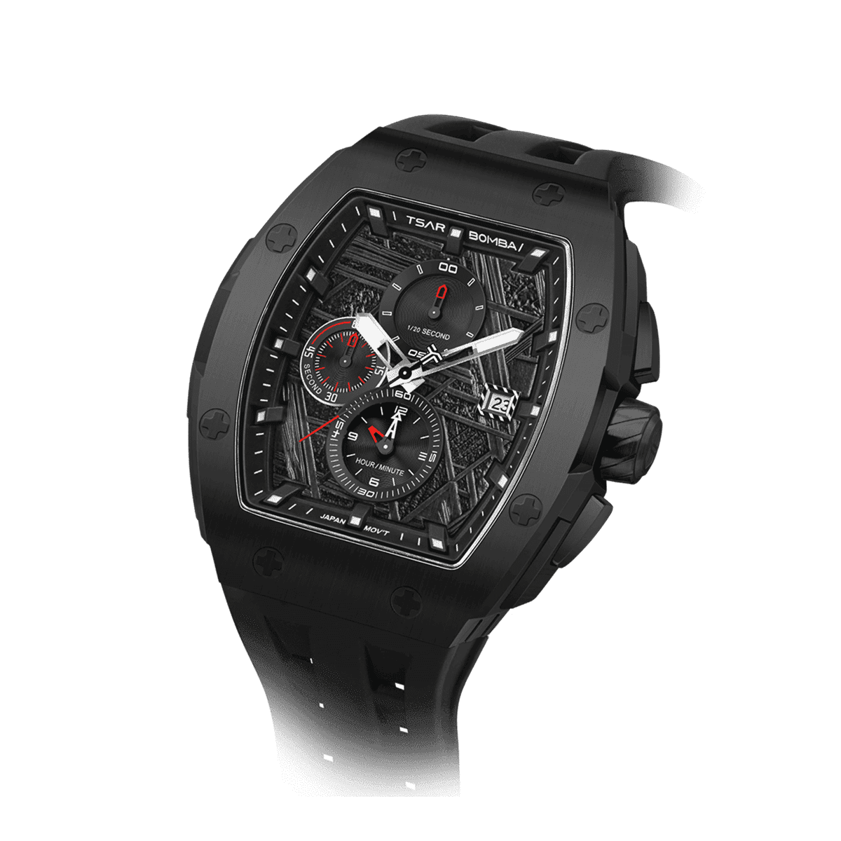 Official TSAR BOMBA Elemental Series Quartz Waterproof Mechanical Watch MK2 - TB8211Q-II